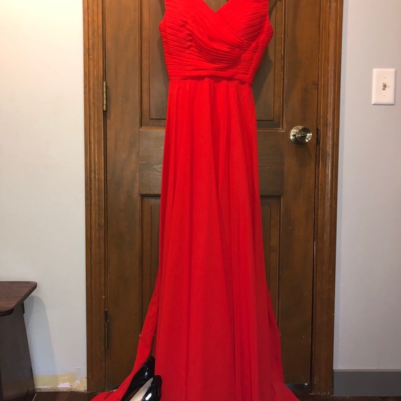 Red Formal Dress - Picture 5 of 9